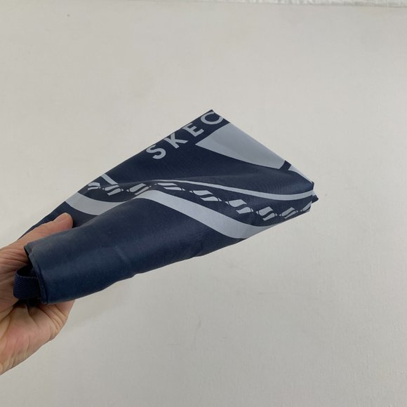 SKECHERS Brand New Unisex Drawstring Backpack Blue 100% Polyester Lightweight - Picture 10 of 14